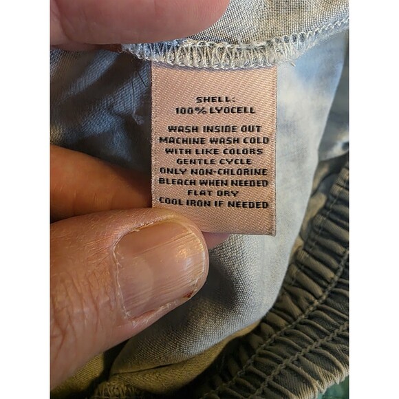 Juicy Couture Women's Small Light Blue Lyocell‎ Drawstring Elastic Waist Shorts - Picture 4 of 8